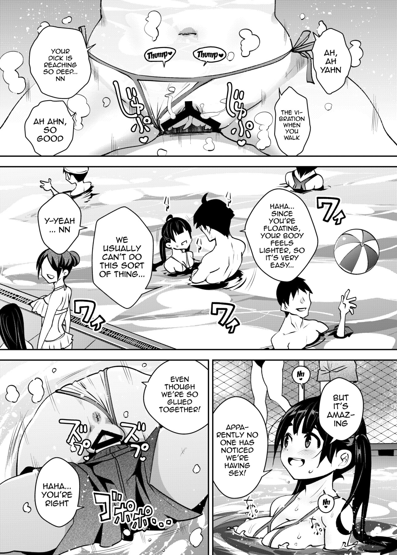 Hentai Manga Comic-Inakax 7! Having Sneaky Sex In The Pool And The Locker Room-Read-12